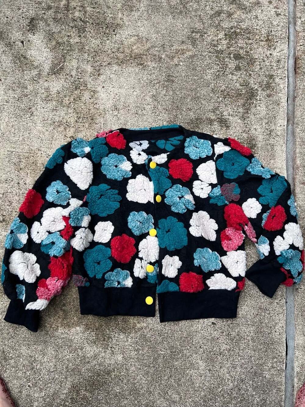 A- Women's Cropped Bomber Jacket Sleeve Varsity Jackets Coat Outerwear